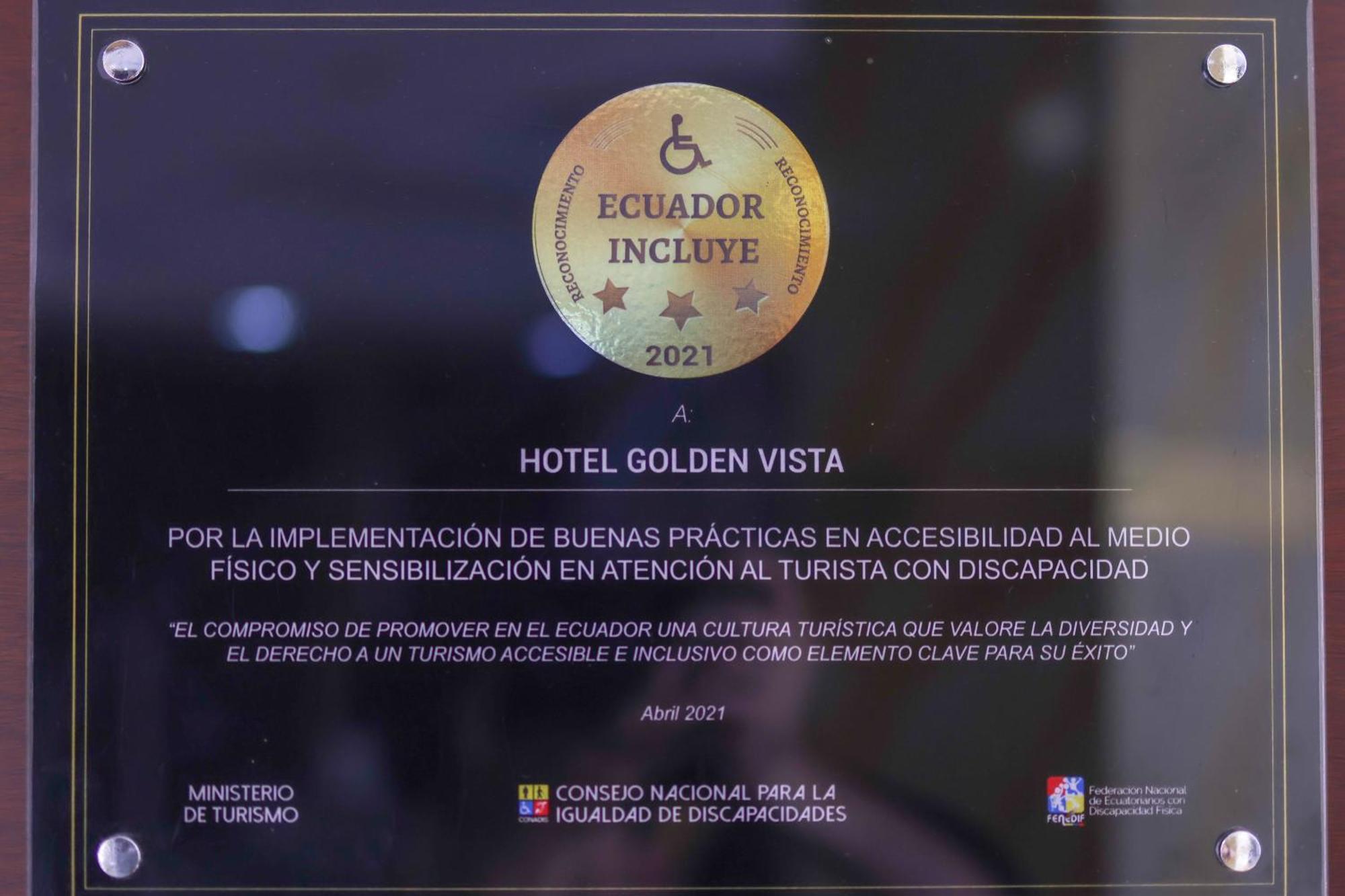Hotel Golden Vista Santo Domingo de los Colorados Bagian luar foto